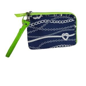 Thirty-one nautical zip around wristlet